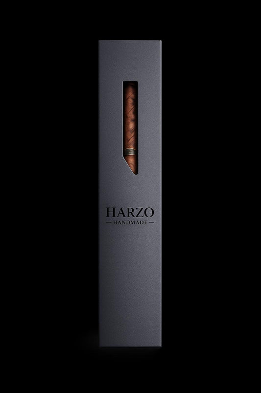 HARZO Handcrafted Walnut Burl Ink Pen and Oak - MADE in USA