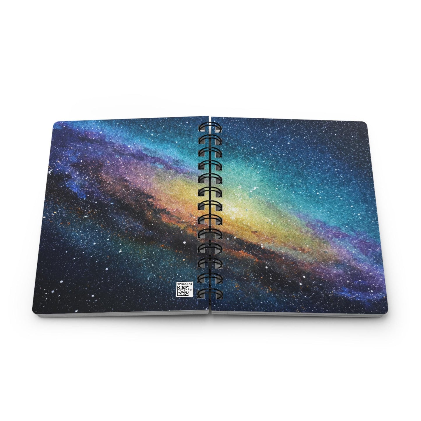Galaxy Nebula Spiral Bound Journal | Starry Space Notebook
